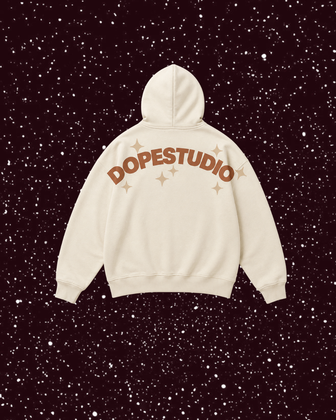 STARDUST HOODIE-OFF WHITE