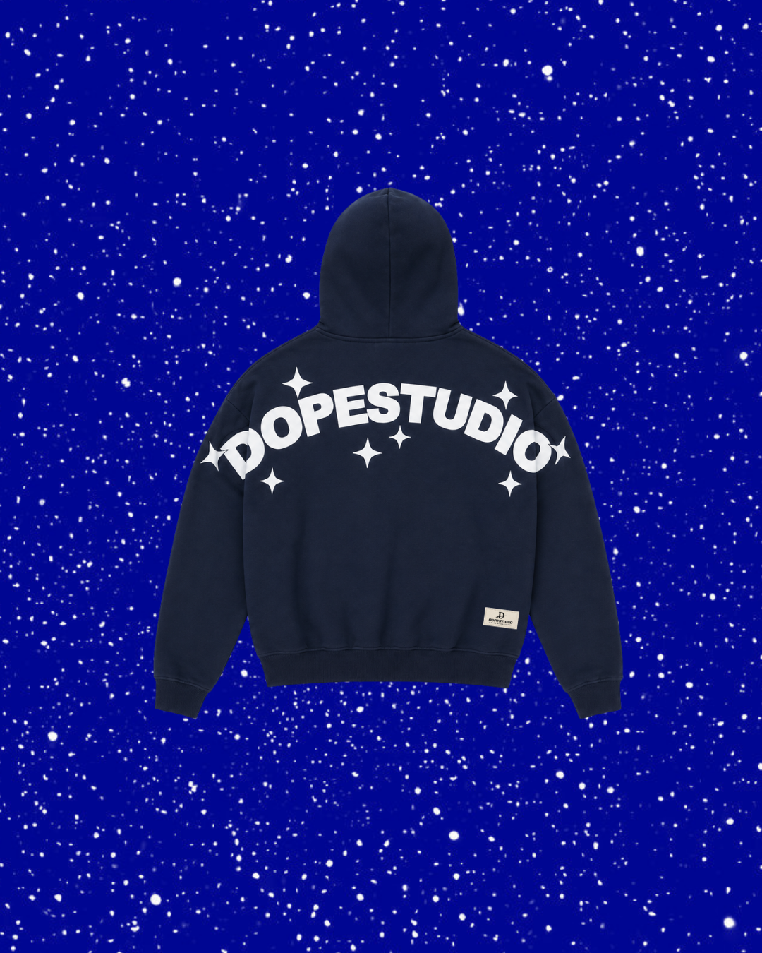 STARDUST HOODIE-NAVY BLUE